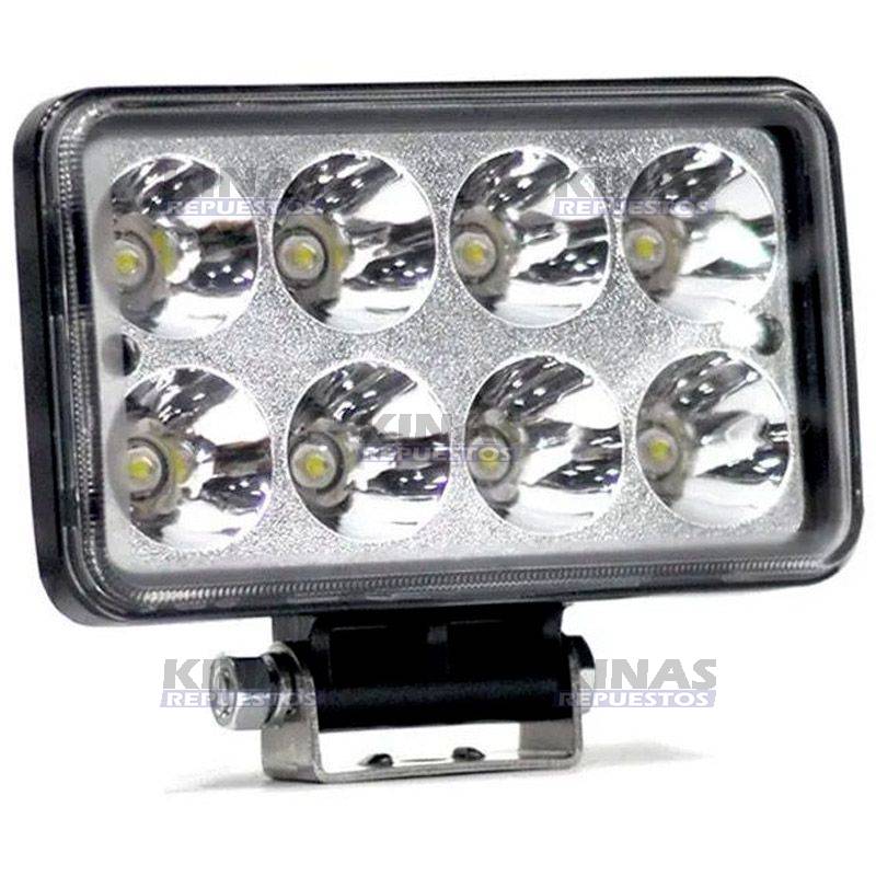 FARO AUXILIAR UNIVERSAL LED RETANGULAR BIVOLT 12/24V