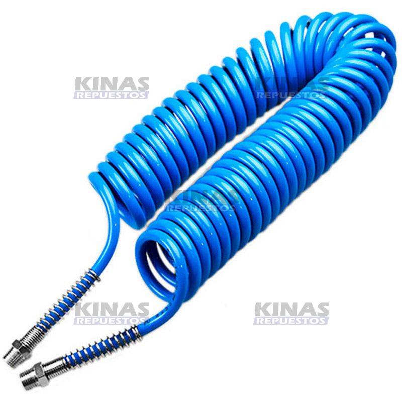 MANGUERA ESPIRAL MONTADA C/TERMINAL 1/4 NPT 15METROS