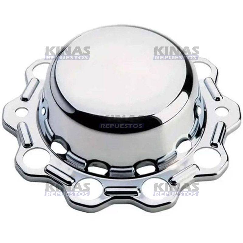 APLIQUE/TAPA CROMADO MAZA TRAUCK SCANIA 112/113/P94/114/124/S4/S5 (LISO)