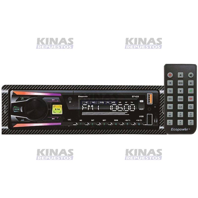 RADIO AUTOMOTIVO CAR BLUETOOTH/USB/SD/FM 4X45W