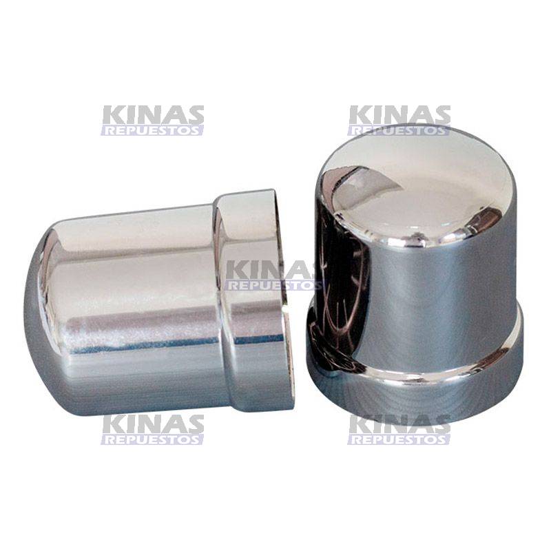 TAPA CROMADA TUERCA RUEDA RUSSA 32/33MM