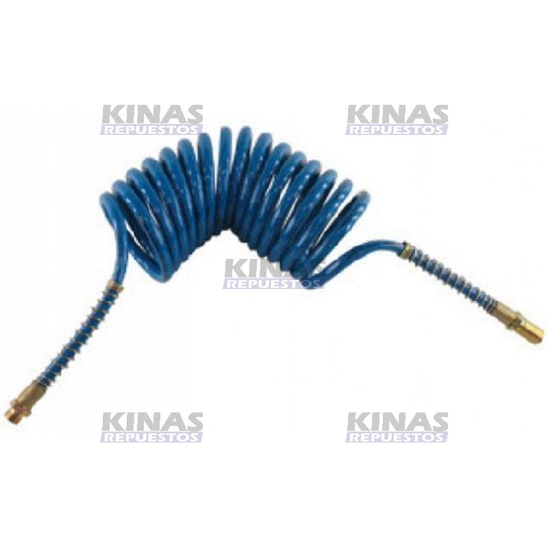 MANGUERA ASPIRAL 5,5MTS SCANIA S4 M16XM18 (MACHO/MACHO) AZUL