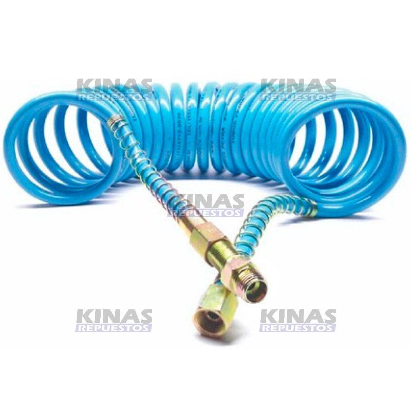 MANGUERA ASPIRAL 5,5MTS SCANIA S5 M16XM18 (MACHO/HEMBRA) AZUL