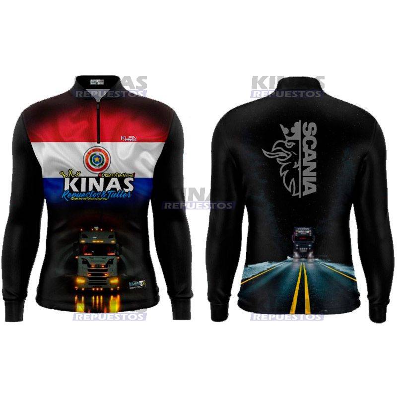 REMERA KINAS MASCULINA P TIPO PESCARIA 