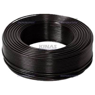 CABLE MULTIFILAR NEGRO 1MM