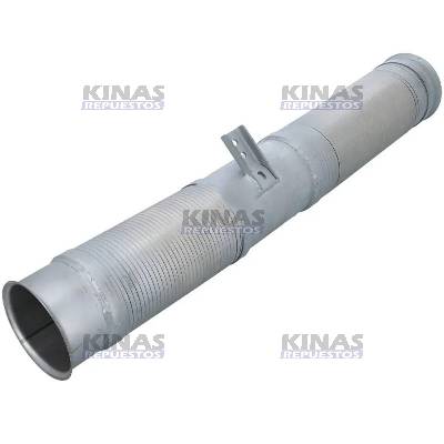 TUBO/CANO FLEXIBLE ESCAPE SCANIA P94/114/124/S4 920MM C/SOPORTE
