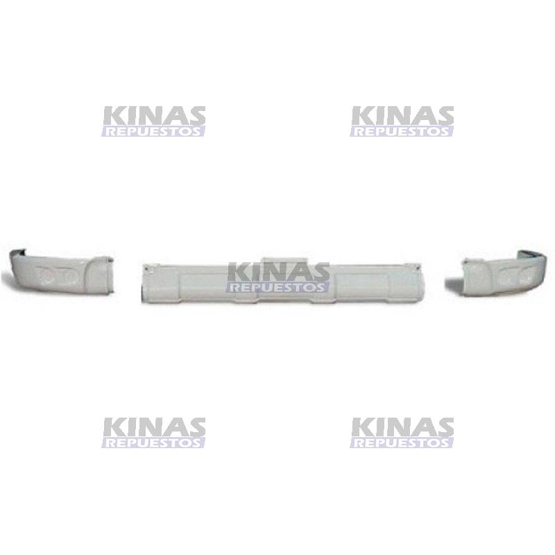 SPOILER/BIGODE PARAGOLPE SCANIA CABINA R P94/114/124/S4 (TRI PARTIDO PLASTICO)