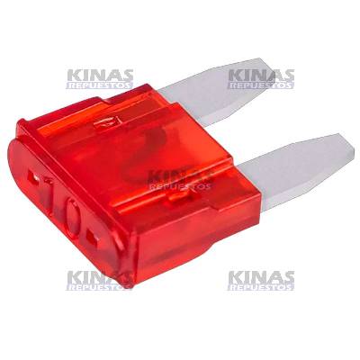 FUSIBLE MINI FICHA 10 AMPERES BLISTER