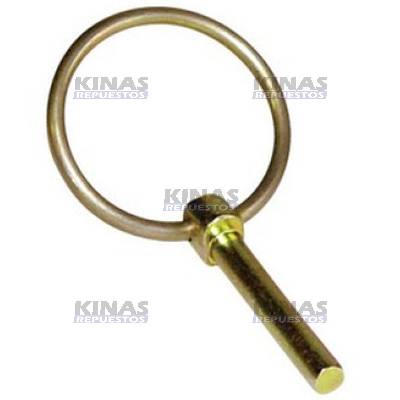 SEGURO TAPA GRANELERA CARRETA 1/4 6MM (QUEBRA DEDO)