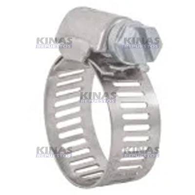 ABRAZADERA UNIVERSAL INOX F14 ,5 014MM-022MM 9/16X7/8
