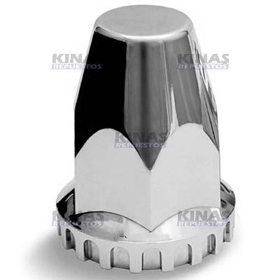 TAPA CROMADA TUERCA RUEDA CHILENA 33MM