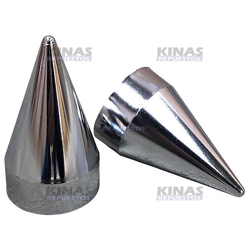 TAPA CROMADA TUERCA AMERICANA TRASERA SCANIA 19MM