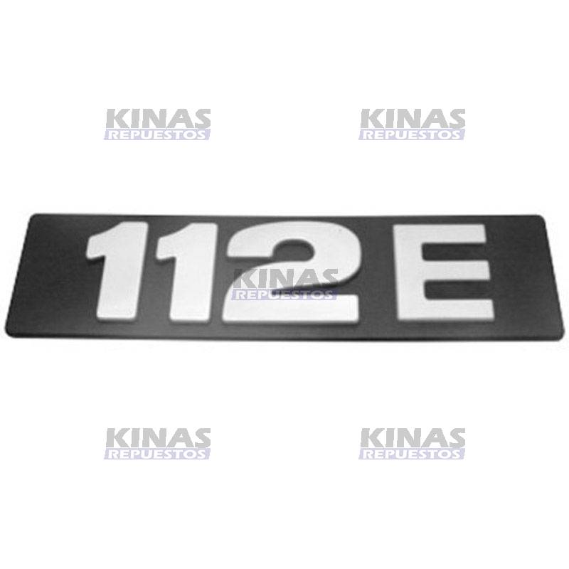 LETRERO EMBLEMA SCANIA 112 (112E)
