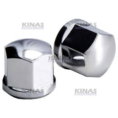 TAPA CROMADA TUERCA BAJA SCANIA 18MM
