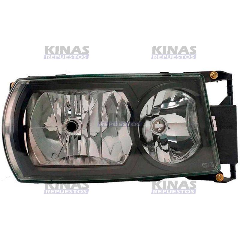 FARO LUZ DELANTERO SCANIA S5 DER FOCO H1/H7 MASCARA NEGRA | F356B