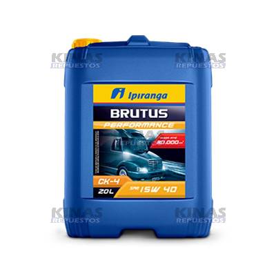 ACEITE BRUTUS  PERFORMANCE CK-4 15W40 20L | IPI PERFORMANCE 15W40 20LT