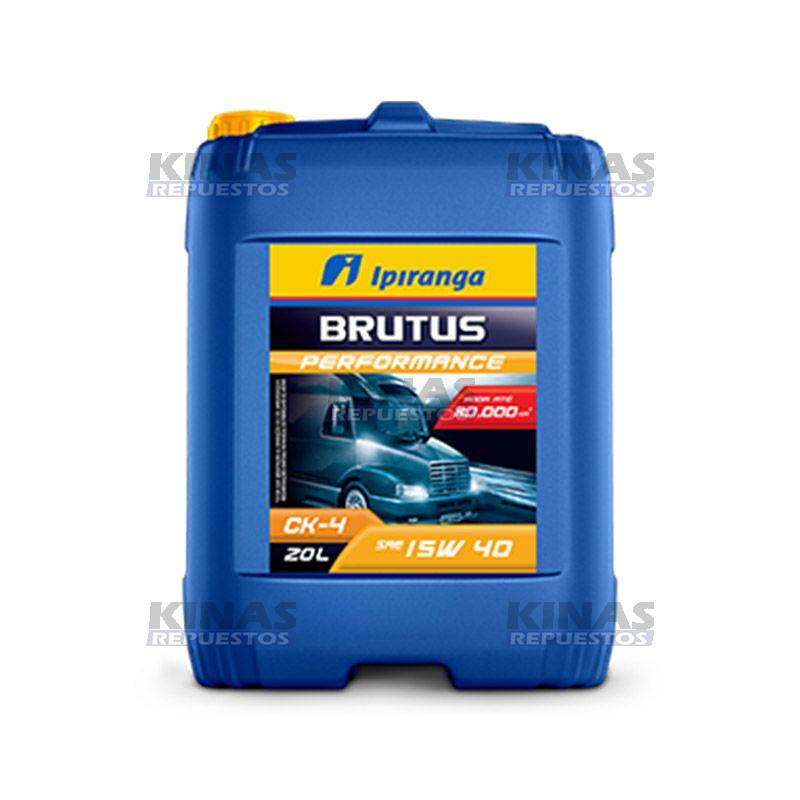 ACEITE BRUTUS  PERFORMANCE CK-4 15W40 20L | IPI PERFORMANCE 15W40 20LT