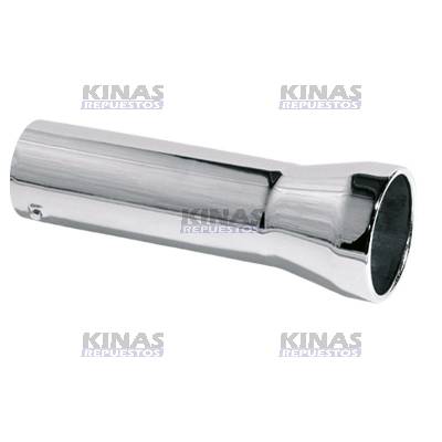 PUNTERA ESCAPE CROMADO RECTO SC/MBB REDONDO 4.1/2 500MM | 6344900365/TC033