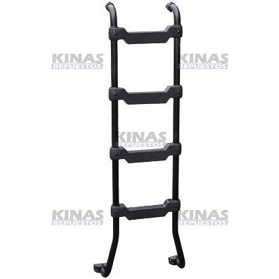 ESCALERA CABINA SCANIA 112/113 NEGRA 1400MM 4PASSOS | B004A/EP004