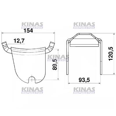 PECHO POMBA DESLIZANTE SUSPENCION TRASERO FORD/VW/SC | OL1804/OL115181C/THO1518B/08010