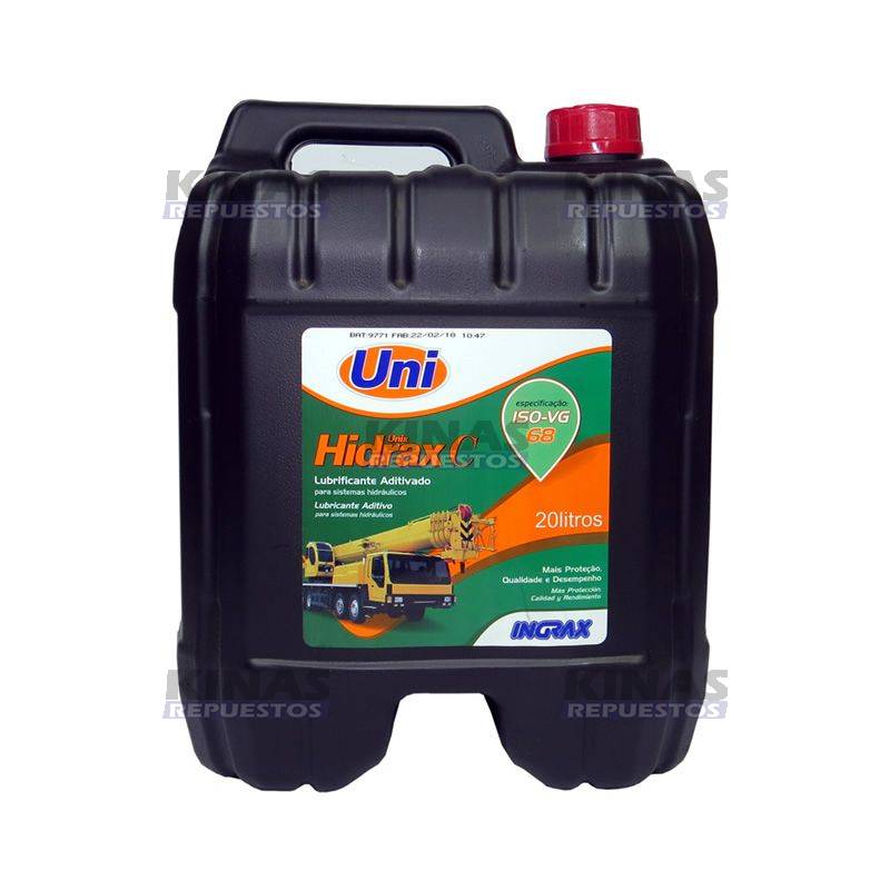 ACEITE HIDRAULICO 68 BB-20LTS | 68 BB20 LTS