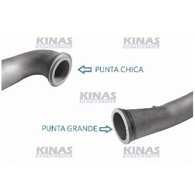 TUBO INTERCOOLER SCANIA P94/114/124/S4 R/T SALIDA TURBO | 1368624