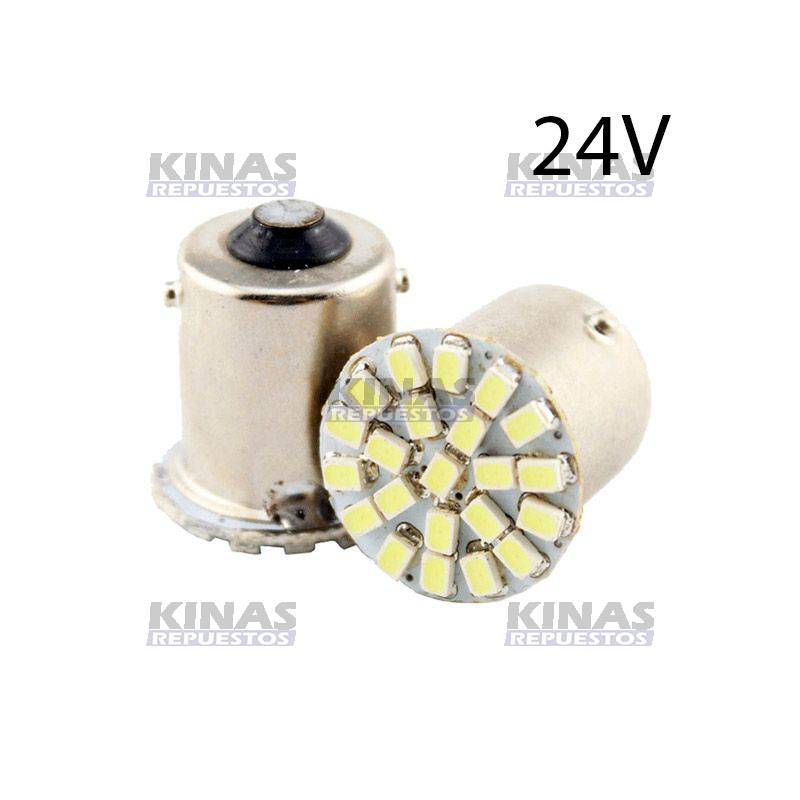 FOCO SENALERO LED 1POLO BLANCO 24V | 284