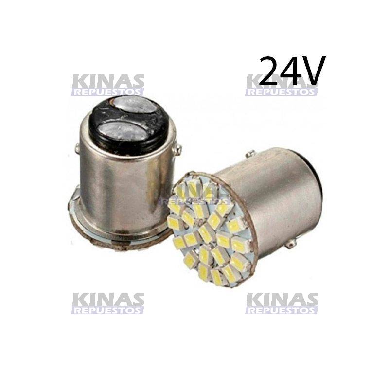 FOCO SENALERO LED 2POLO BLANCO 24V | 315