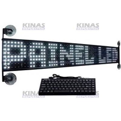 PAINEL ITENERARIO LED 8 LINEA 810X125MM BIVOLT | 7000507