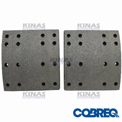 FIBRA FRENO CARRETA 8" CUNHA 16F 19,9MM X | 4644TX/TH-4516/DC-332/L-638/CA/32 - X