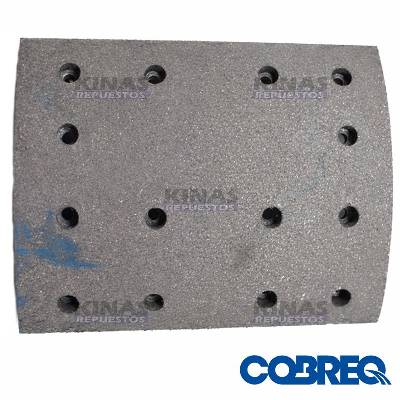 FIBRA FRENO CARRETA 8.1/2 14F 8P MODERNA X | 0183T/DC/381/TH-187/FD/81 X