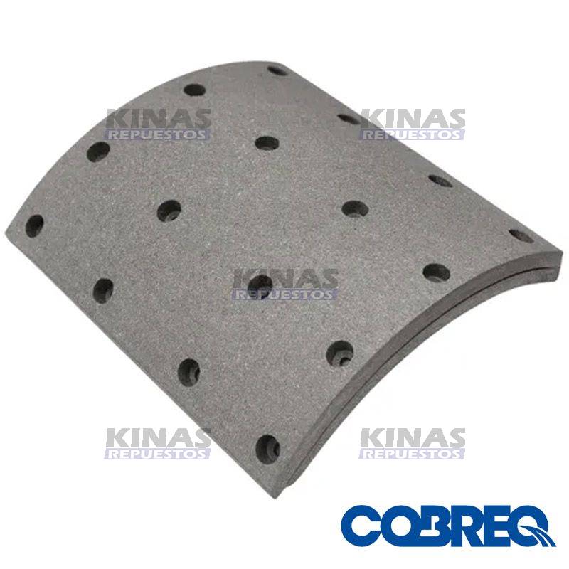 FIBRA FRENO TRAS SCANIA 113/124 10" 16F 4PC X | L-310/DS-731/TH-181/0714-140 X