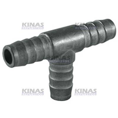 CONEXION UNION TEE SIMPLES MANGUERA 5/16X5/16X5/16 8MM | N-161 TEE