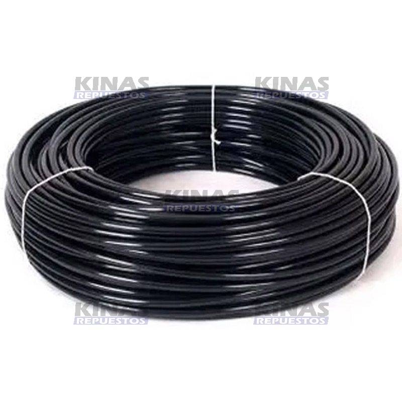 TUBO NYLON 8,00 X 6,00MM NEGRO | 1181