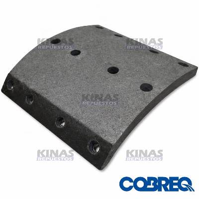 FIBRA FRENO DELANTERO SCANIA 112/113 5" 8F 8P STD -X | DS/724/C0462/SV223/TH-11 X