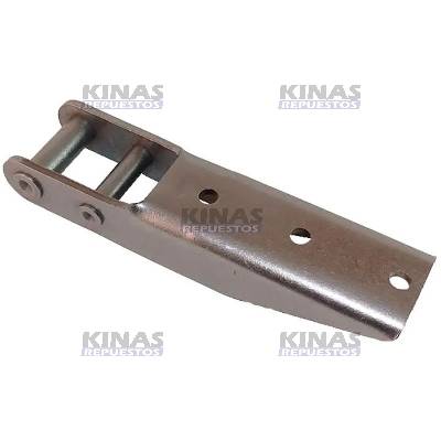 BISAGRA TAPA LATERAL CARRETA ANTIGA/GUERRA C/ 3 AGUJEROS | 2401