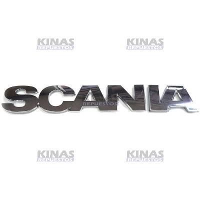 EMBLEMA LETRERO FRONTAL SCANIA 94/114/124/S4 645MM (CROMADO) | 1357260/1357259/1469315/ER4537