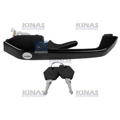 MANIJA EXTERNO PUERTA C/LLAVE IZQ SCANIA 112/113 | 6009/5029/296209A/1306975/1.22006/S01071