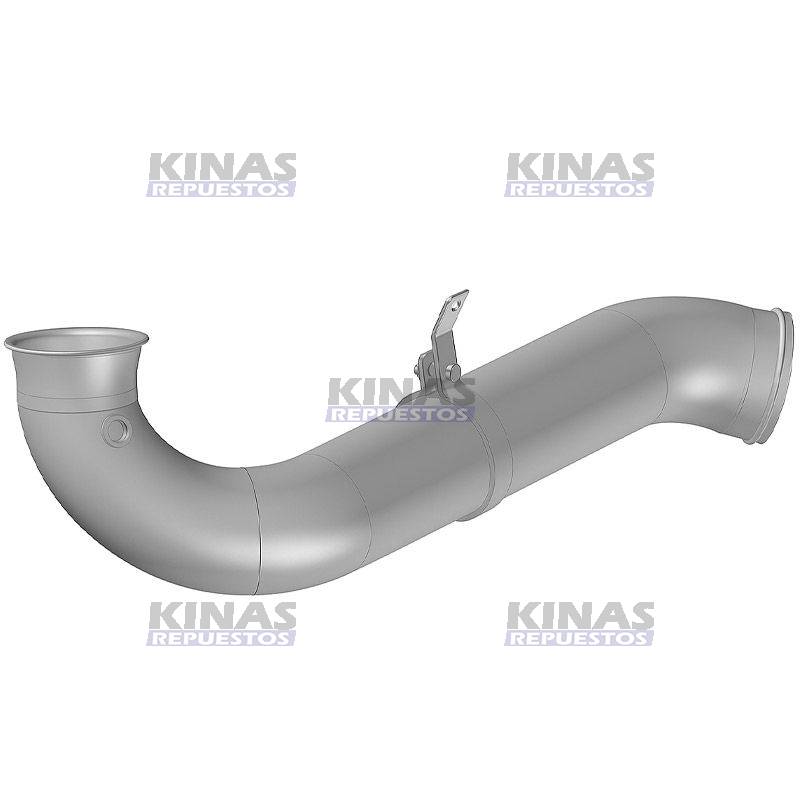 TUBO ESCAPE SALIDA CATALIZADOR MEDIANO DER EURO5 SCANIA S5/R 4.1/2 | 1770280/TB1186