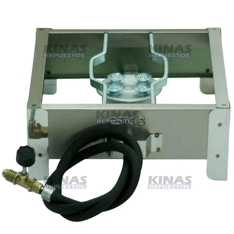 COCINA PORTATIL A GAS INOX 1 BOCA | E008