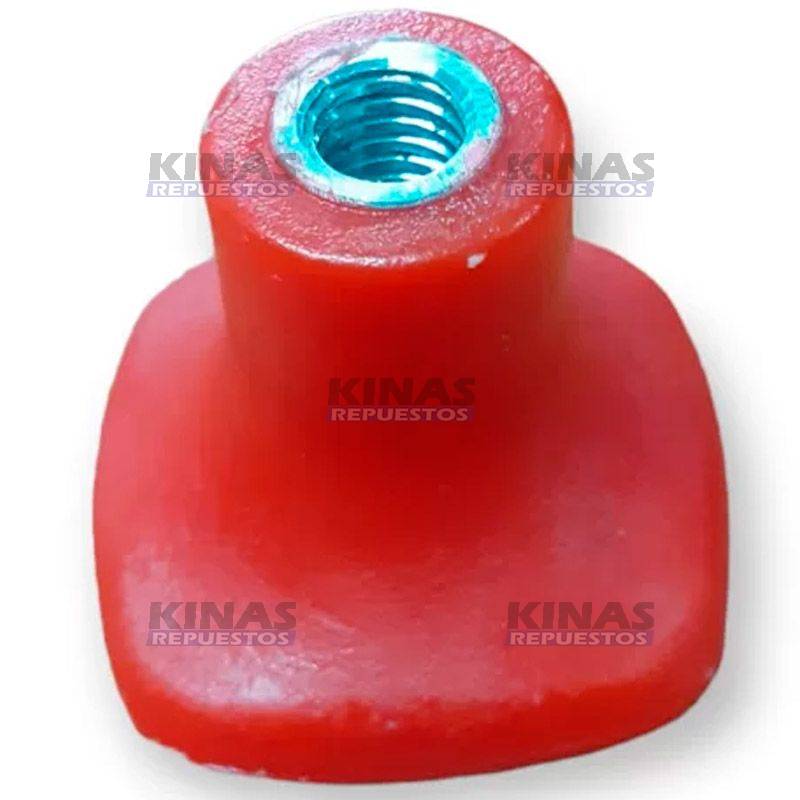 BOTON CABLE AFOGADOR/PARADA EMERGENCIA VALMET 985 (ROJO) | 80324000