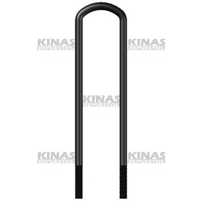 GRAMPA ELASTICO SUSPENCION M18X82X400-D MBB 1513/6 | AES-1882D98