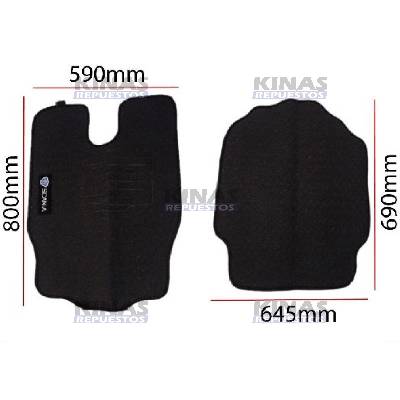 JUEGO TAPETE CABINA SCANIA G/R (GOMA/PLASTICO) | 207220