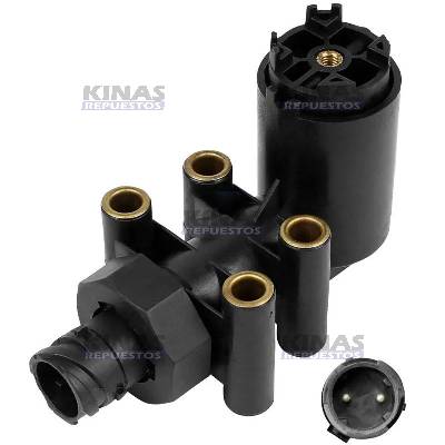 VALVULA NIVELADORA SUSPENCION TRASERA SCANIA 94/114/124/S4 ELETRICA | 1379941/1398840/1338343/096.401/1.21623 