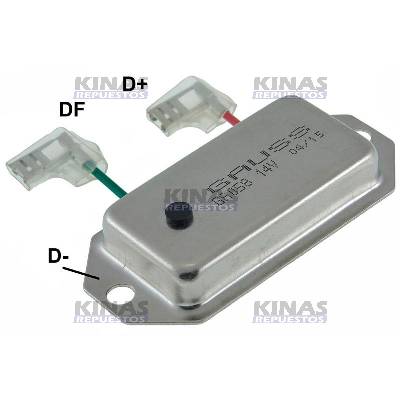 REGULADOR ALTERNADOR FORD F1000 14V | GA-058/131297/RNW457006