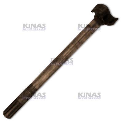 EJE ZETA FRENO CARRETA/TRUCK 530/38MM/10E DERECHO | SIL-1270230062