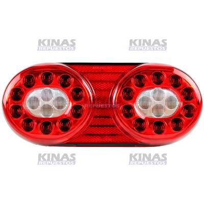 FARO SENALERO TRASERO CARRETA RANDON 2015/2020 DER/IZQ LED BIVOLT | 7350TI