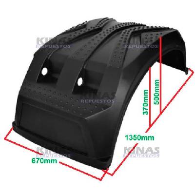 GUARDA BARRO CARRETA LIBRELATO 2010/2016 IZQ/DER | 006691