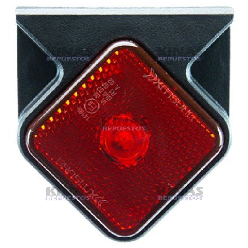 SENALERA LED LATERAL CARRETA 24V 62MM - ROJO (ENCHUFE) | 8961.82.302