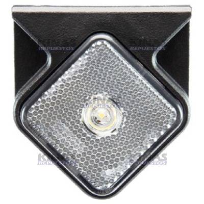 SENALERA LED LATERAL CARRETA 24V 62MM - CRISTAL (ENCHUFE) | 8961.82.305